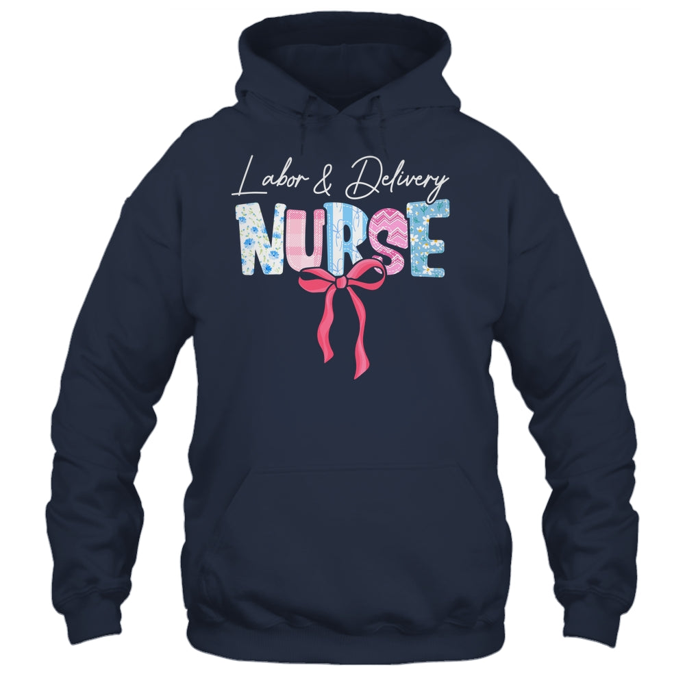 Labor And Delivery L&D Nurse Coquette Bow Nursing Nurse Life Shirt & Tank Top | siriusteestore