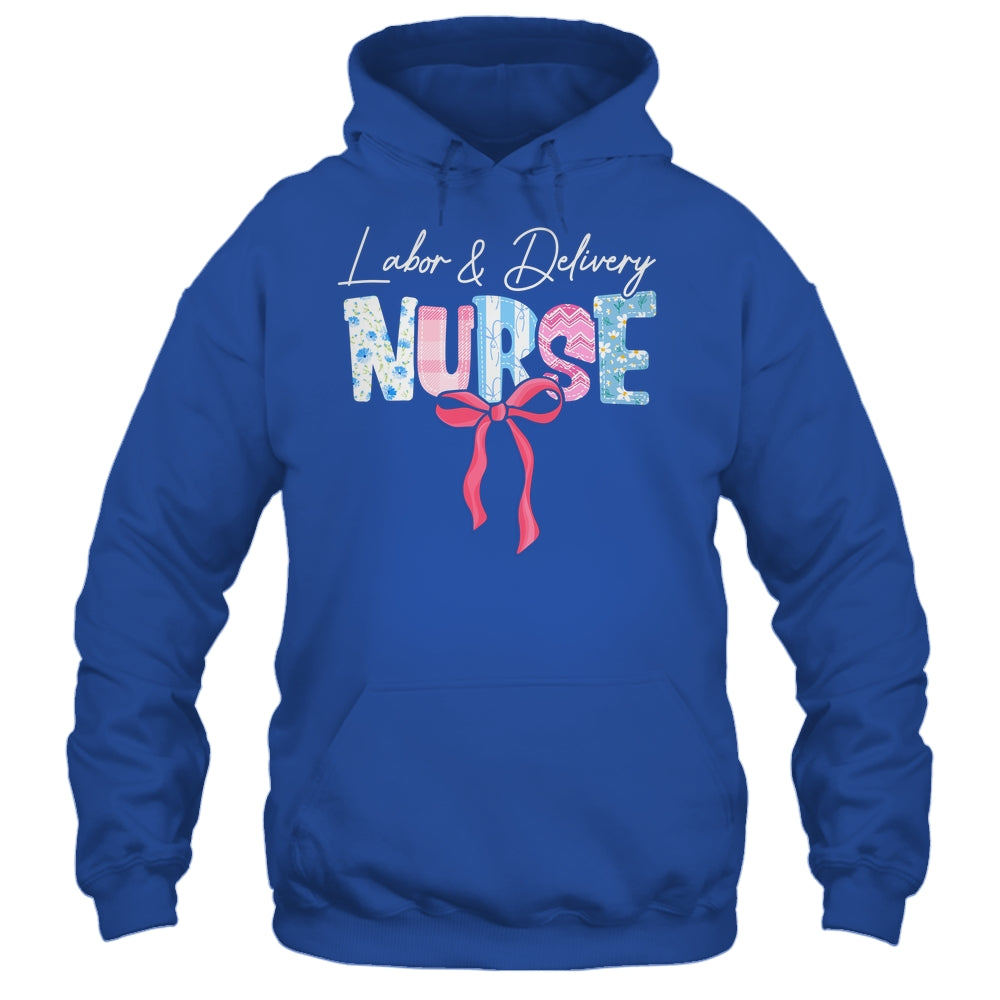 Labor And Delivery L&D Nurse Coquette Bow Nursing Nurse Life Shirt & Tank Top | siriusteestore