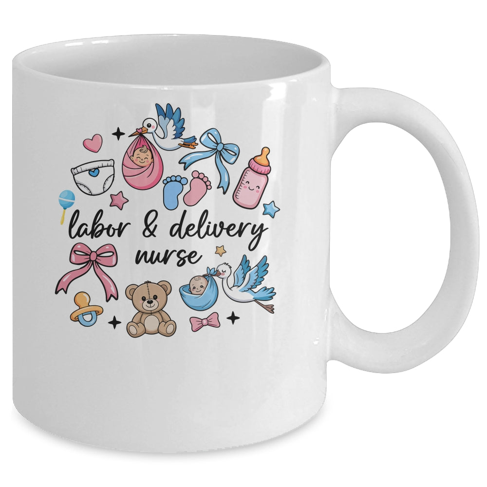 Labor And Delivery Nurse Graduation L&D Nurse Appreciation Mug | siriusteestore