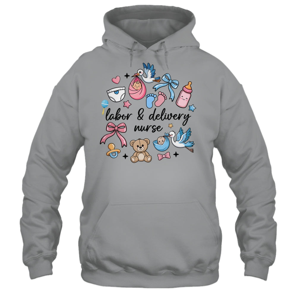 Labor And Delivery Nurse Graduation L&D Nurse Appreciation Shirt & Hoodie | siriusteestore