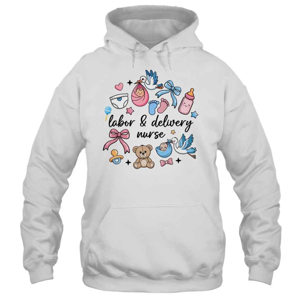 Labor And Delivery Nurse Graduation L&D Nurse Appreciation Shirt & Hoodie | siriusteestore