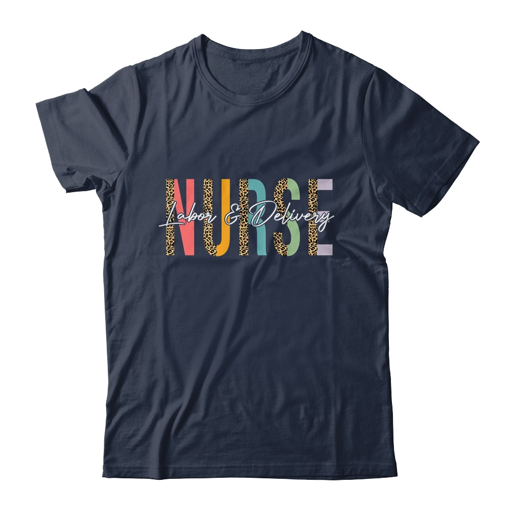 Labor And Delivery Nurse L&D Nurse Leopard Shirt & Tank Top | siriusteestore