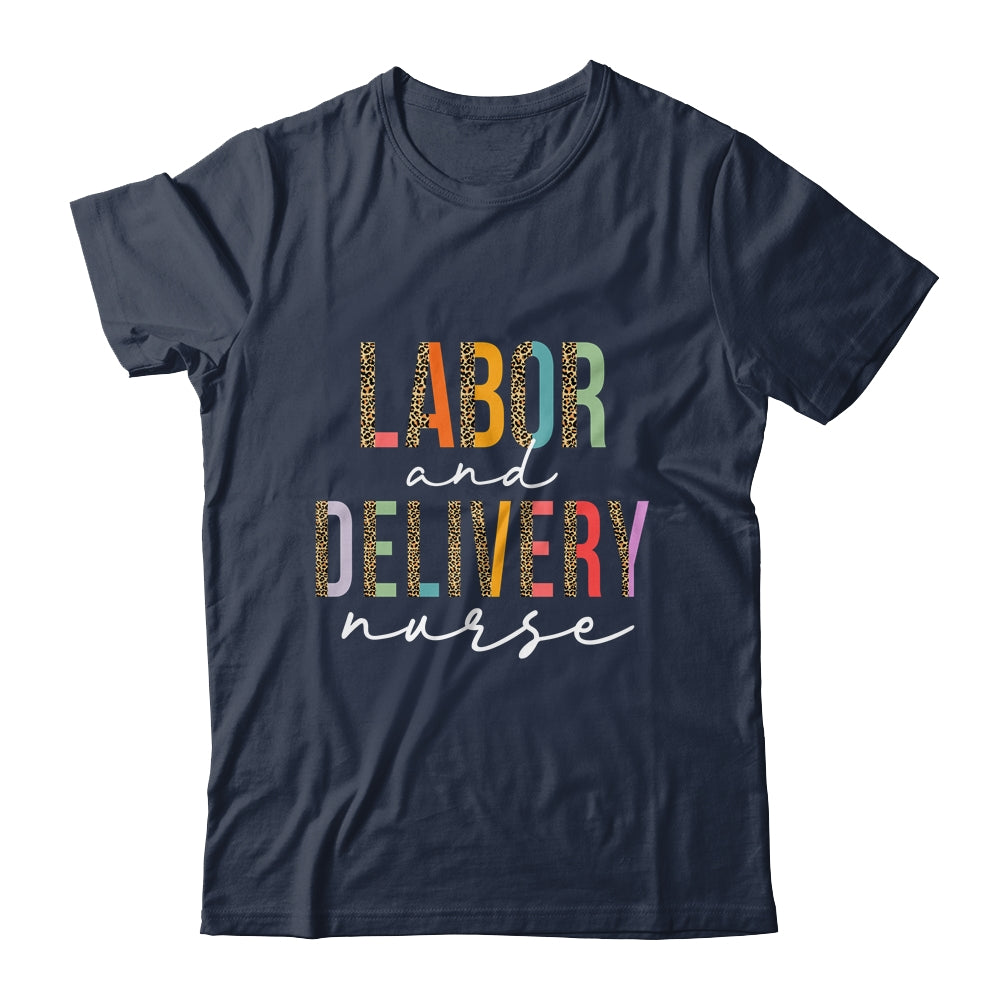 Labor And Delivery Nurse Team L&D Nurse Leopard Shirt & Tank Top | siriusteestore