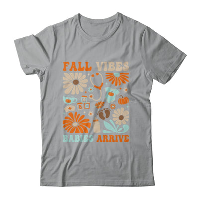Labor & Delivery Nurse Boho Floral Autumn Stethoscope Fall Shirt & Sweatshirt | siriusteestore