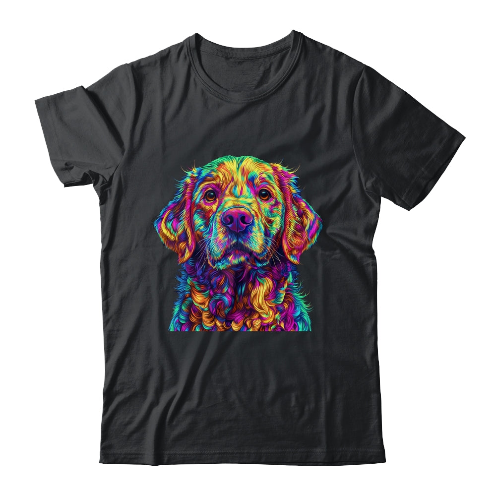 Labrador Retriever Dog Colorful Face Dog Lover Men Women Shirt & Tank Top | siriusteestore