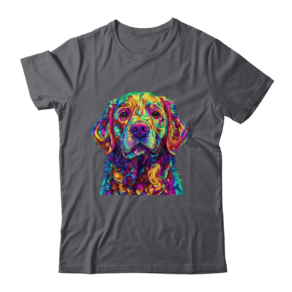 Labrador Retriever Dog Colorful Face Dog Lover Men Women Shirt & Tank Top | siriusteestore