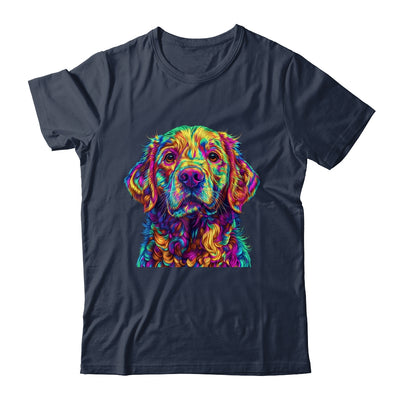 Labrador Retriever Dog Colorful Face Dog Lover Men Women Shirt & Tank Top | siriusteestore