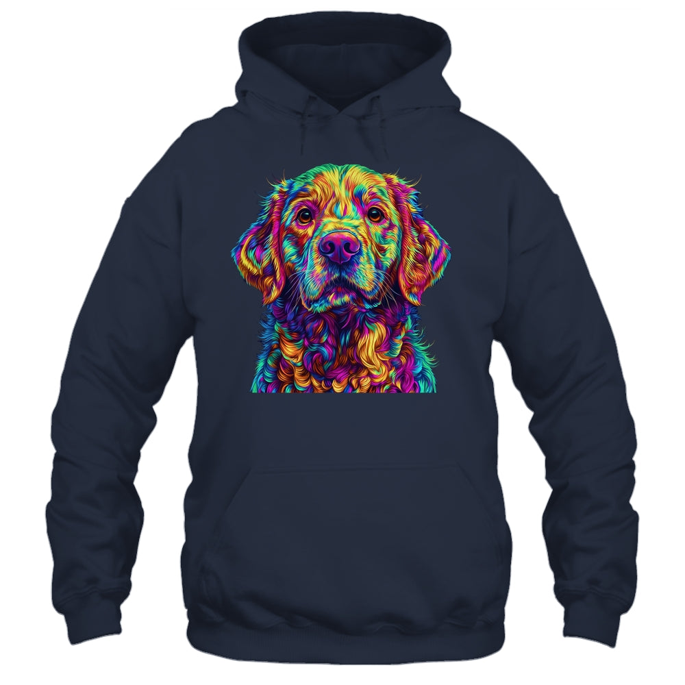 Labrador Retriever Dog Colorful Face Dog Lover Men Women Shirt & Tank Top | siriusteestore