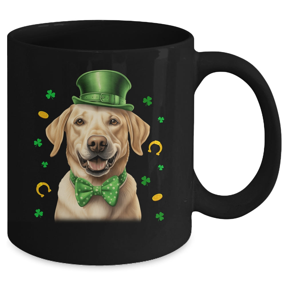 Labrador St Patricks Day Leprechaun Shamrock Irish Mug | siriusteestore