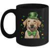 Labrador St Patricks Day Leprechaun Shamrock Irish Mug | siriusteestore