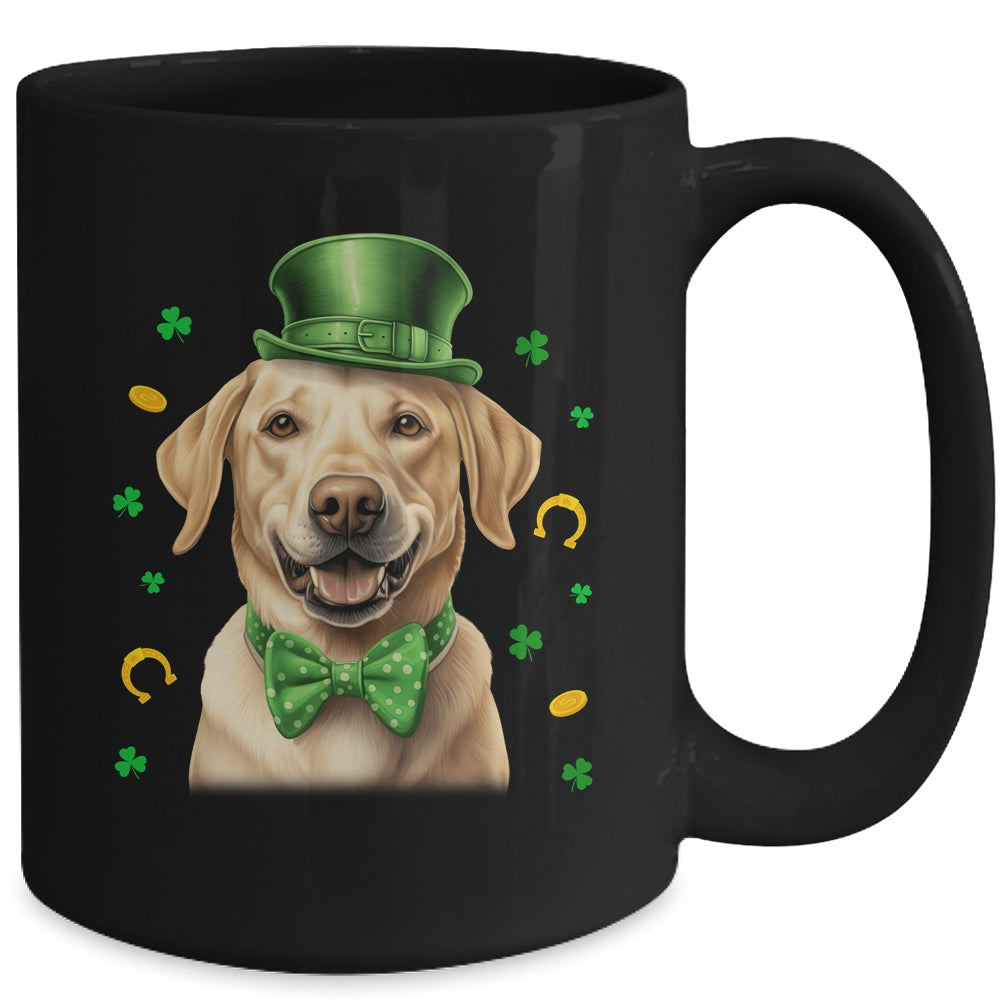Labrador St Patricks Day Leprechaun Shamrock Irish Mug | siriusteestore