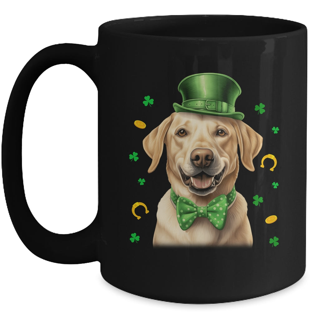 Labrador St Patricks Day Leprechaun Shamrock Irish Mug | siriusteestore