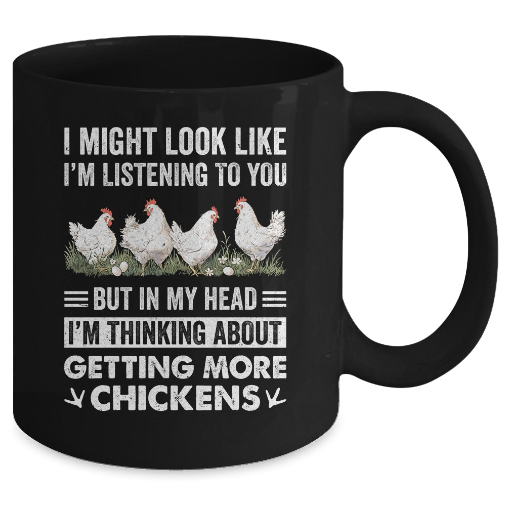 Lady Chicken Art For Men Women Rooster Farm Chicken Farmer Mug | siriusteestore
