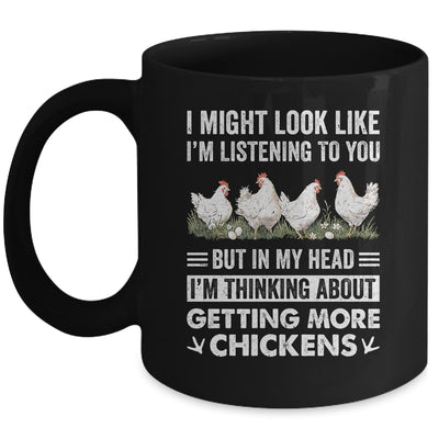 Lady Chicken Art For Men Women Rooster Farm Chicken Farmer Mug | siriusteestore