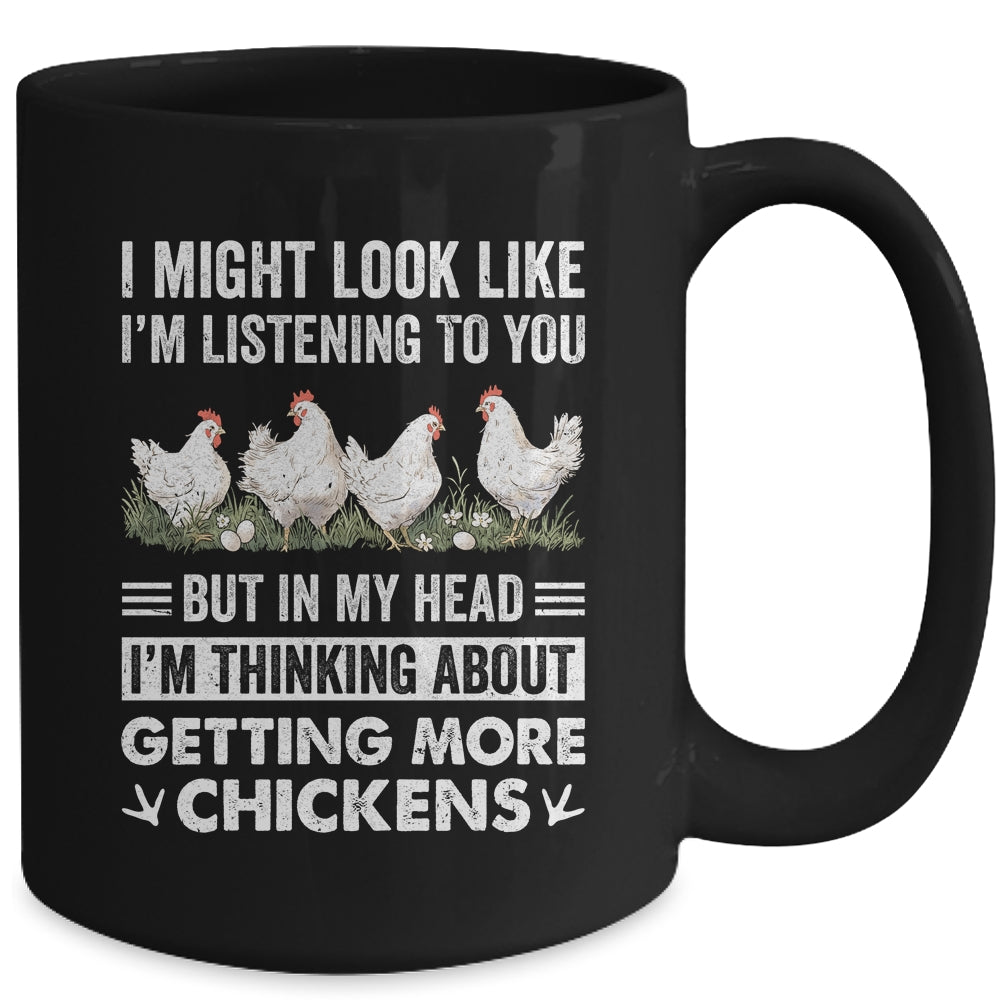 Lady Chicken Art For Men Women Rooster Farm Chicken Farmer Mug | siriusteestore