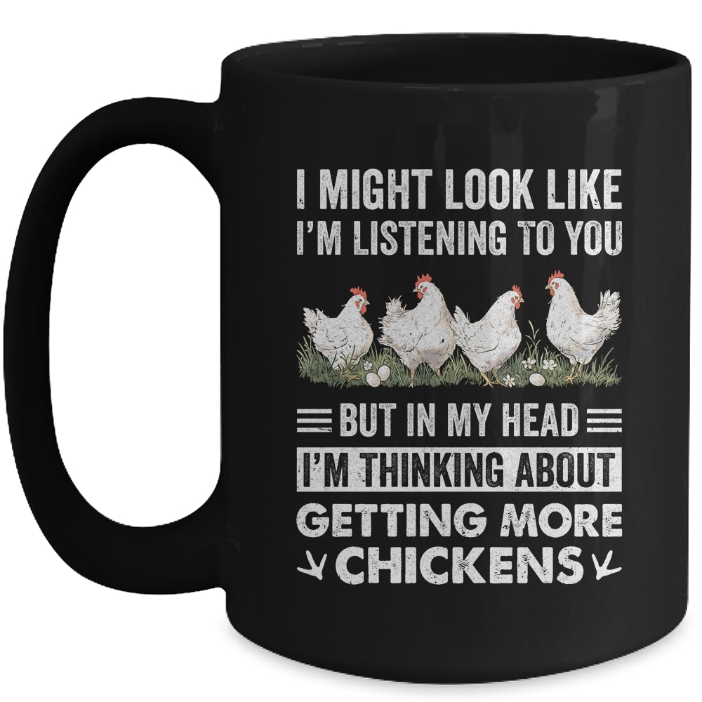 Lady Chicken Art For Men Women Rooster Farm Chicken Farmer Mug | siriusteestore