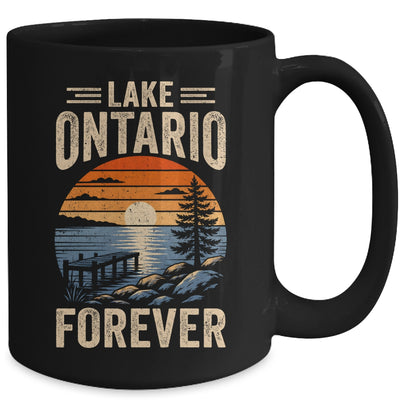 Lake Ontario Forever Retro Sunset Vintage Travel Lovers Mug | siriusteestore
