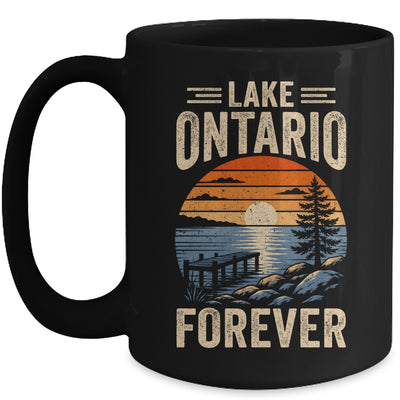 Lake Ontario Forever Retro Sunset Vintage Travel Lovers Mug | siriusteestore