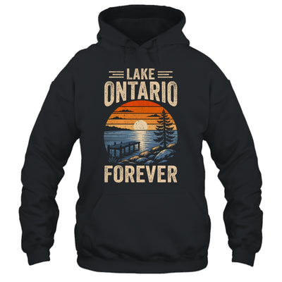 Lake Ontario Forever Retro Sunset Vintage Travel Lovers Shirt & Tank Top | siriusteestore