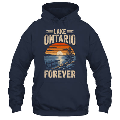 Lake Ontario Forever Retro Sunset Vintage Travel Lovers Shirt & Tank Top | siriusteestore
