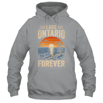 Lake Ontario Forever Retro Sunset Vintage Travel Lovers Shirt & Tank Top | siriusteestore