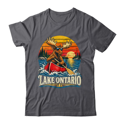 Lake Ontario Moose Canoe Vintage Outdoor Hiking Camping Shirt & Tank Top | siriusteestore