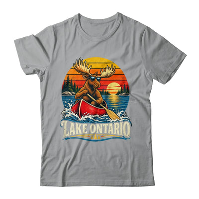 Lake Ontario Moose Canoe Vintage Outdoor Hiking Camping Shirt & Tank Top | siriusteestore