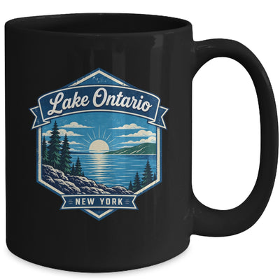 Lake Ontario New York Vintage Nature Scenic Outdoor Travel Mug | siriusteestore