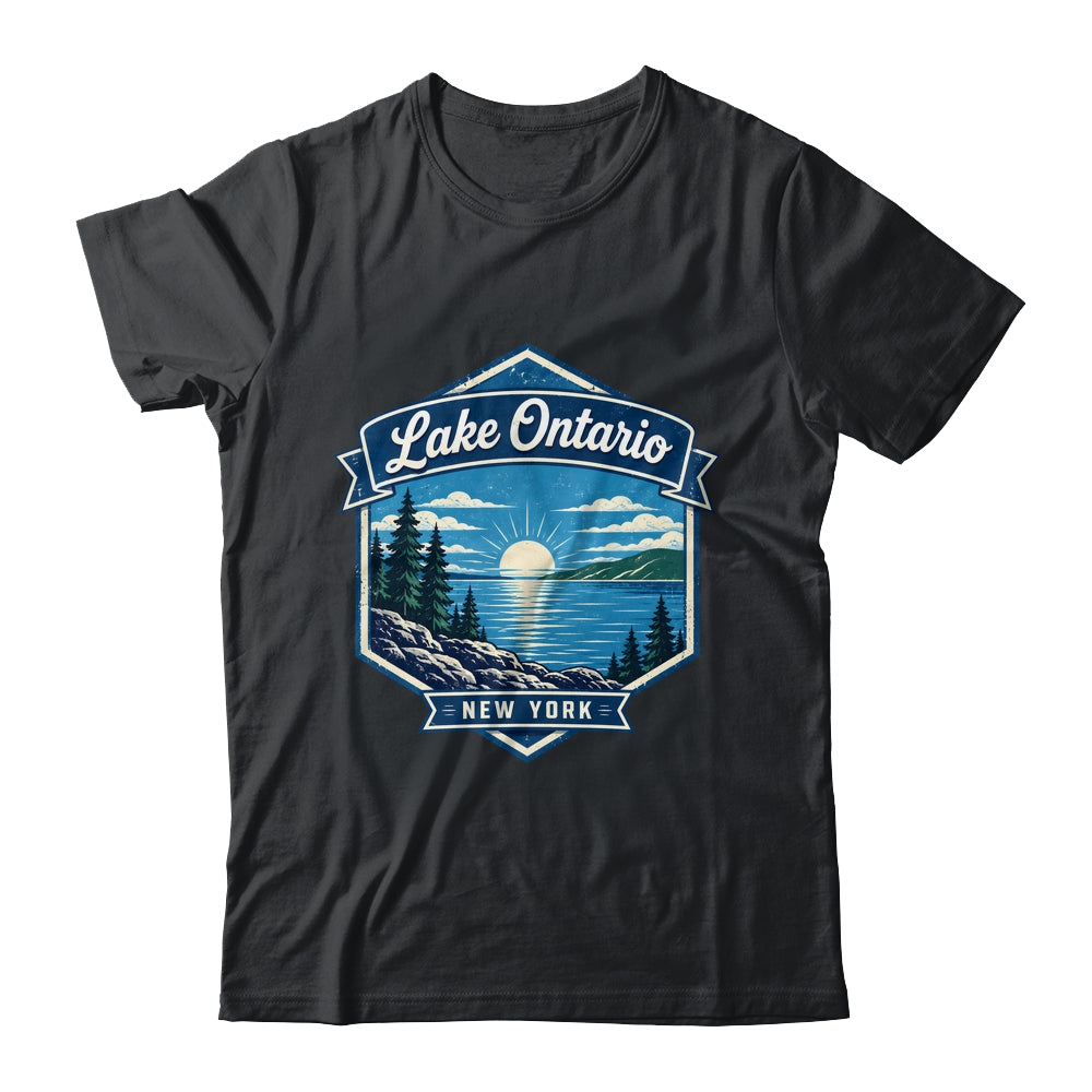 Lake Ontario New York Vintage Nature Scenic Outdoor Travel Shirt & Tank Top | siriusteestore