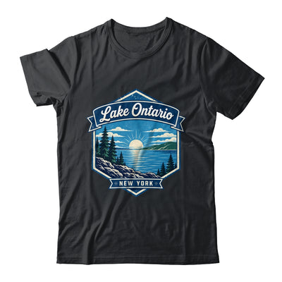 Lake Ontario New York Vintage Nature Scenic Outdoor Travel Shirt & Tank Top | siriusteestore
