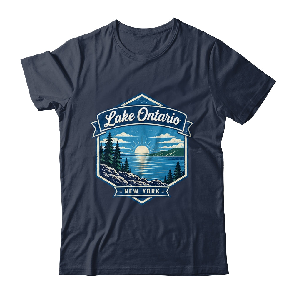 Lake Ontario New York Vintage Nature Scenic Outdoor Travel Shirt & Tank Top | siriusteestore