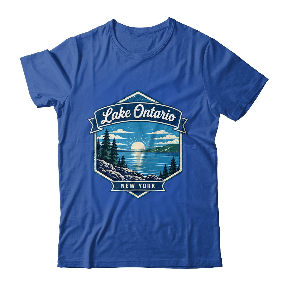 Lake Ontario New York Vintage Nature Scenic Outdoor Travel Shirt & Tank Top | siriusteestore