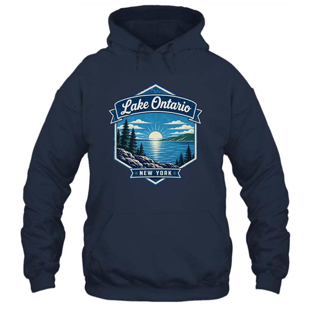 Lake Ontario New York Vintage Nature Scenic Outdoor Travel Shirt & Tank Top | siriusteestore