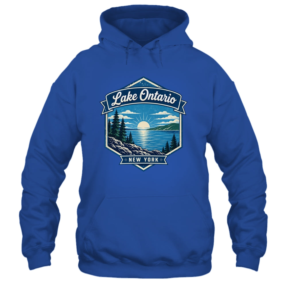 Lake Ontario New York Vintage Nature Scenic Outdoor Travel Shirt & Tank Top | siriusteestore