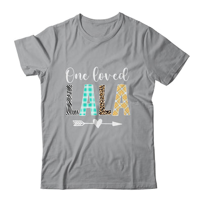 Lala Women Cute Design One Loved Lala Mother's Day Shirt & Tank Top | siriusteestore
