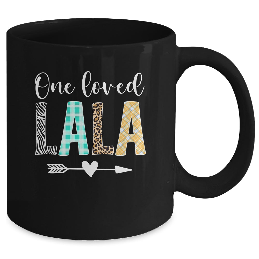 Lala Women Cute Design One Loved Lala Mother's Day Mug | siriusteestore