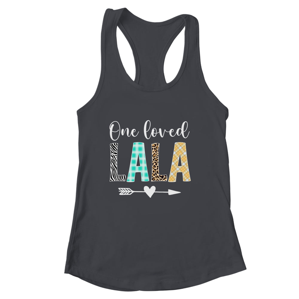 Lala Women Cute Design One Loved Lala Mother's Day Shirt & Tank Top | siriusteestore