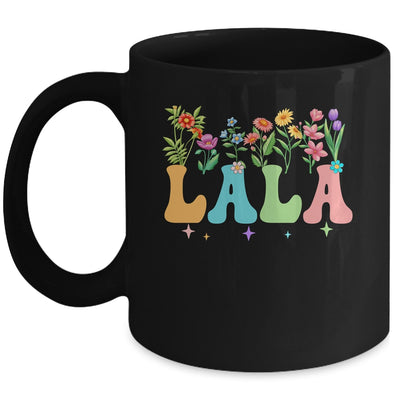 Lala Women Wildflower Floral Design Lala Mothers Day Mug | siriusteestore