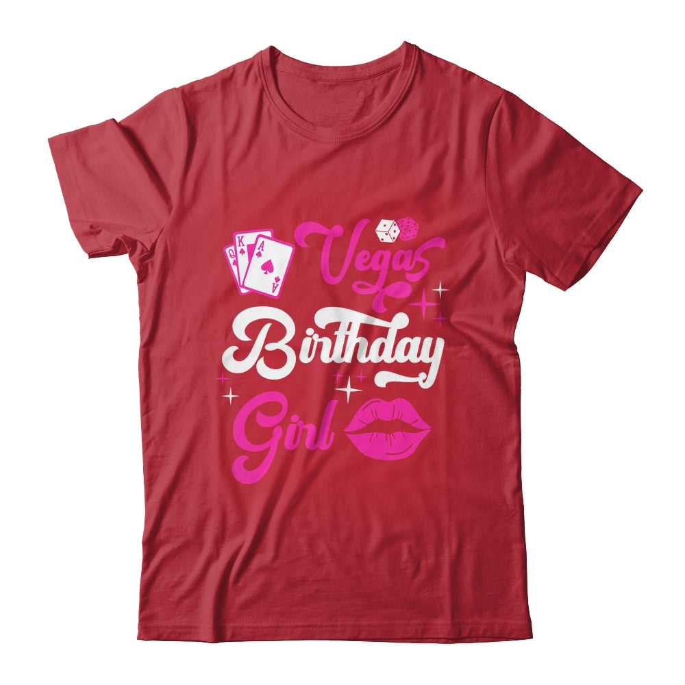 Las Vegas Birthday Party Matching Vegas Birthday Squad Shirt & Tank Top | siriusteestore