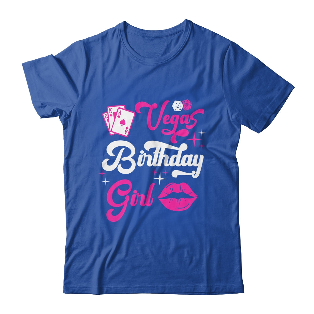 Las Vegas Birthday Party Matching Vegas Birthday Squad Shirt & Tank Top | siriusteestore