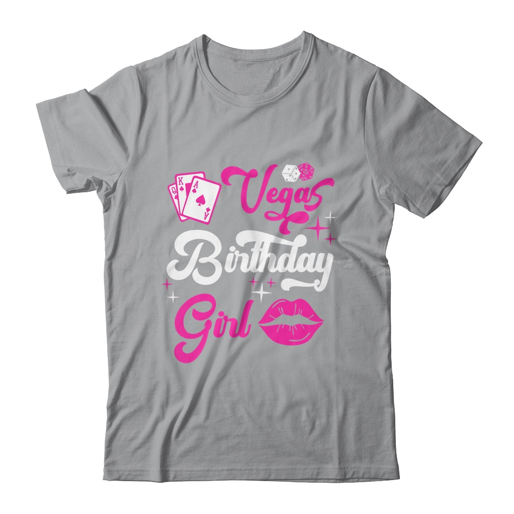 Las Vegas Birthday Party Matching Vegas Birthday Squad Shirt & Tank Top | siriusteestore