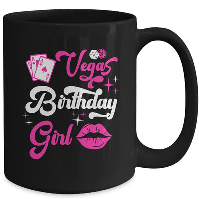 Las Vegas Birthday Party Matching Vegas Birthday Squad Mug | siriusteestore