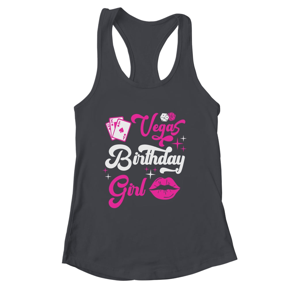Las Vegas Birthday Party Matching Vegas Birthday Squad Shirt & Tank Top | siriusteestore