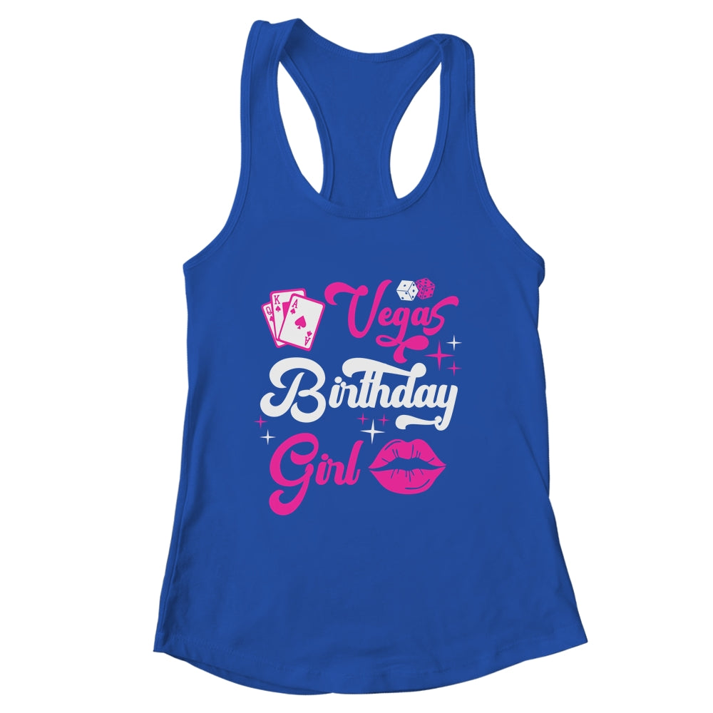 Las Vegas Birthday Party Matching Vegas Birthday Squad Shirt & Tank Top | siriusteestore