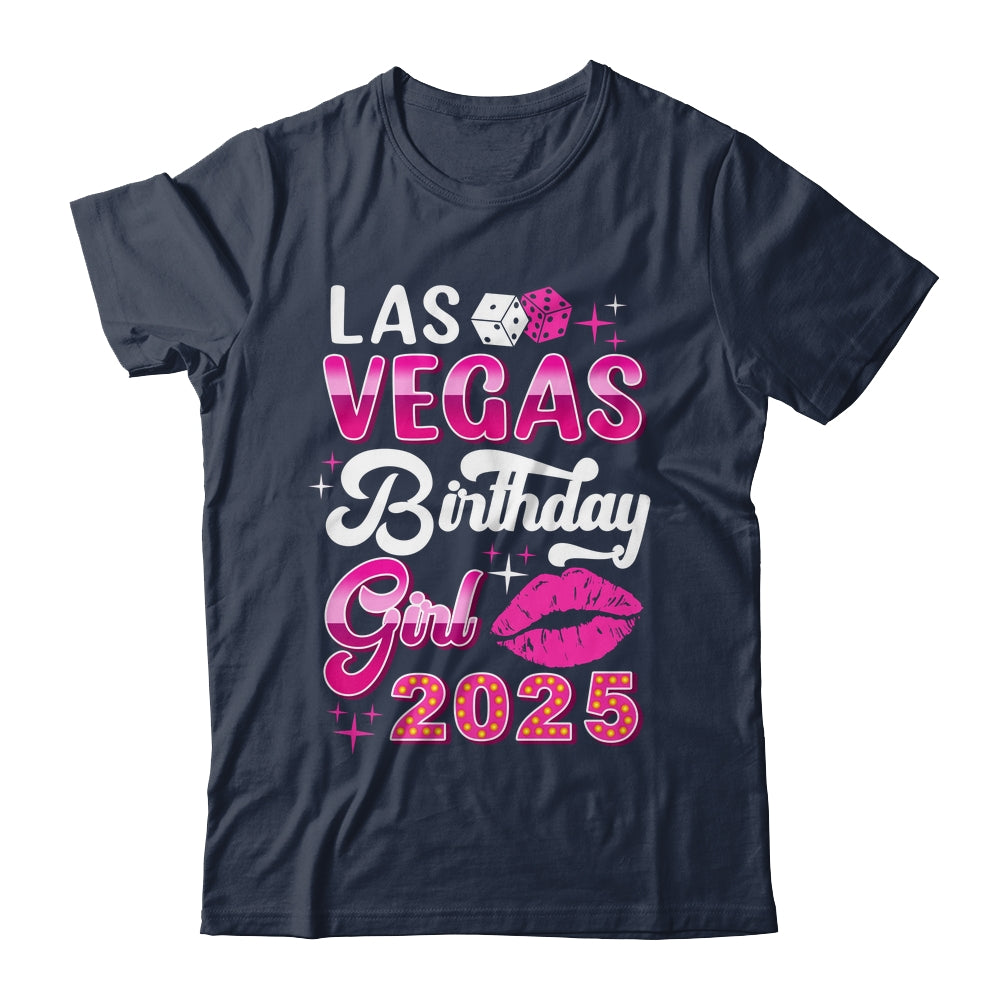 Las Vegas Girls Trip 2025 Cruise Trip Matching Birthday Girl Shirt & Tank Top | siriusteestore