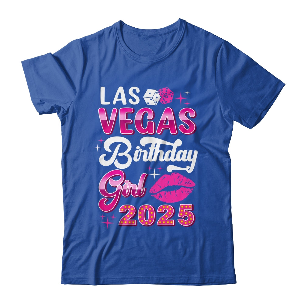 Las Vegas Girls Trip 2025 Cruise Trip Matching Birthday Girl Shirt & Tank Top | siriusteestore