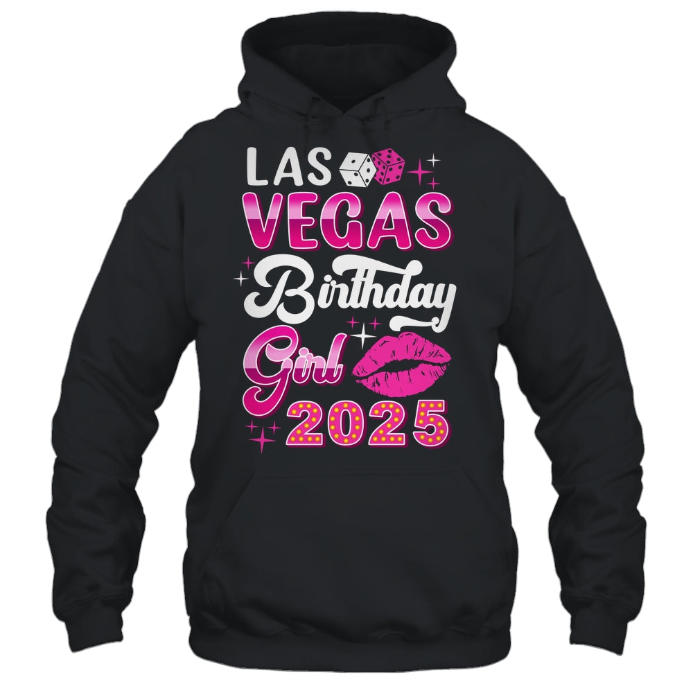 Las Vegas Girls Trip 2025 Cruise Trip Matching Birthday Girl Shirt & Tank Top | siriusteestore