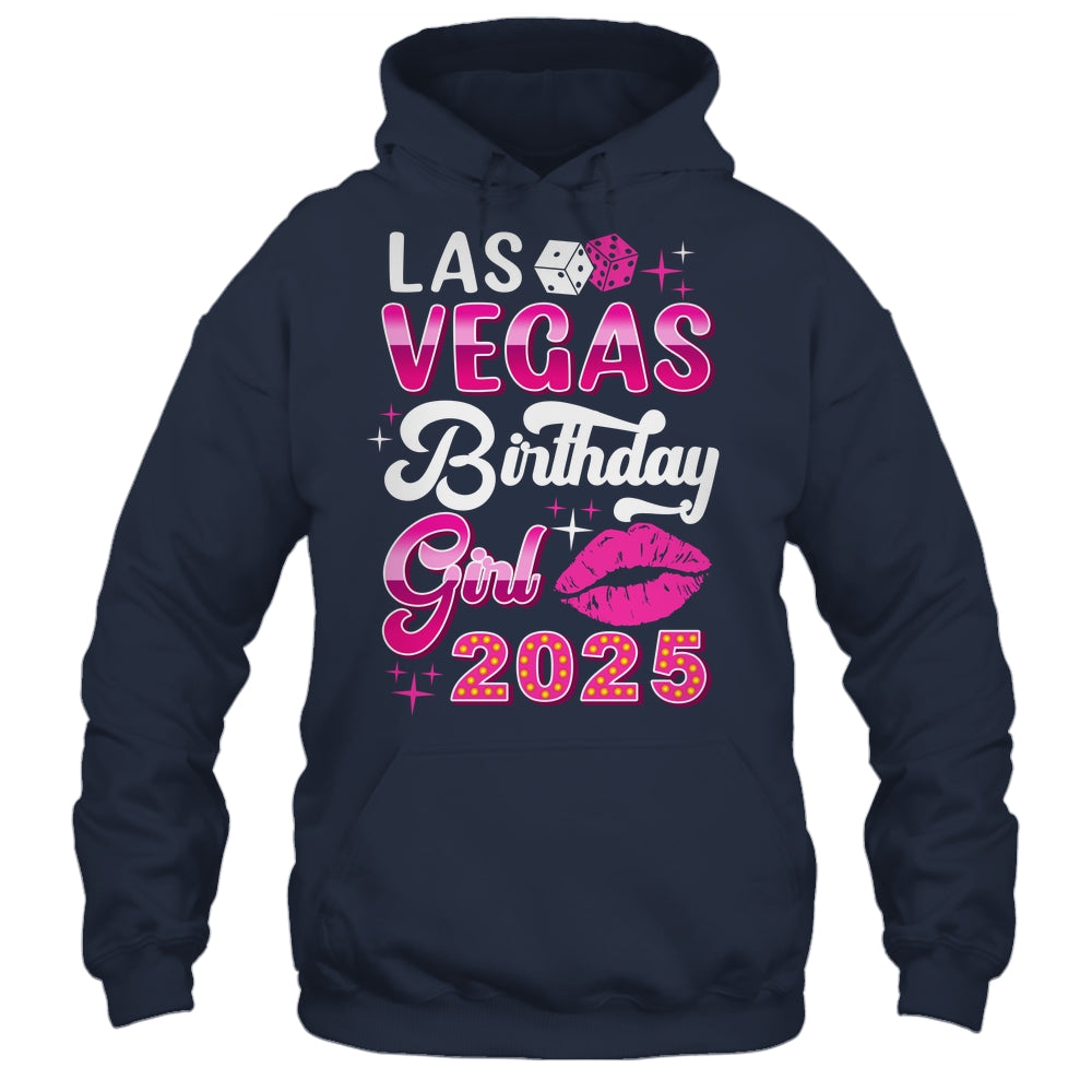 Las Vegas Girls Trip 2025 Cruise Trip Matching Birthday Girl Shirt & Tank Top | siriusteestore