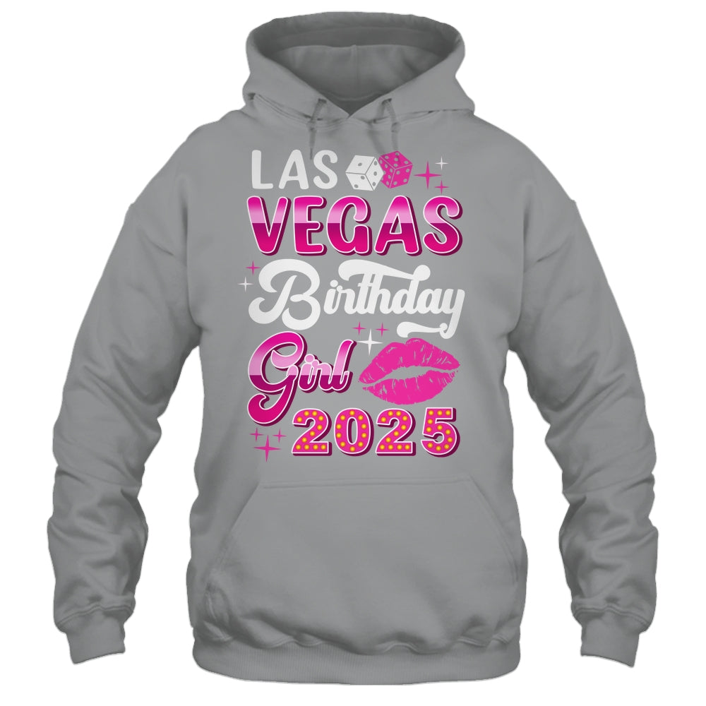 Las Vegas Girls Trip 2025 Cruise Trip Matching Birthday Girl Shirt & Tank Top | siriusteestore