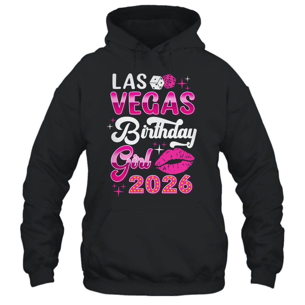 Las Vegas Girls Trip 2026 Cruise Trip Matching Birthday Girl Shirt & Tank Top | siriusteestore